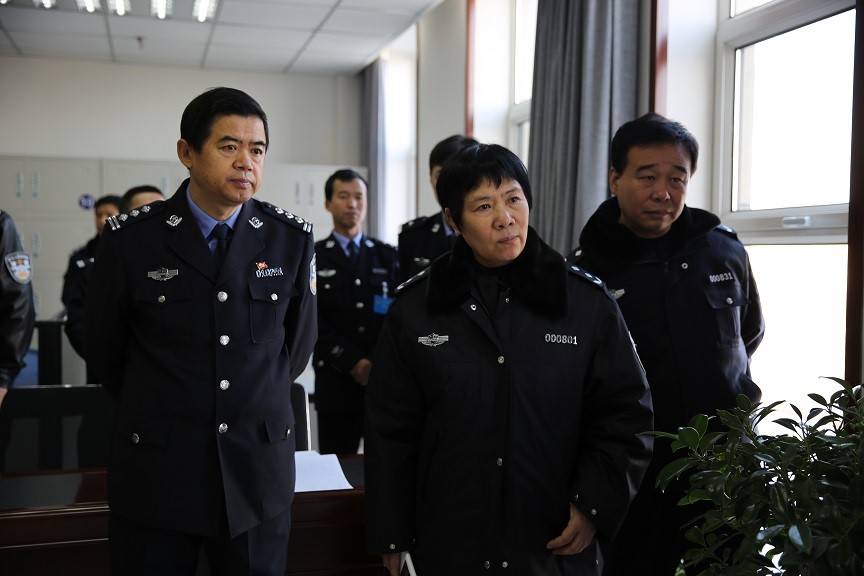 舒雅院长带队赴托克托县公安局进行现场观摩教学