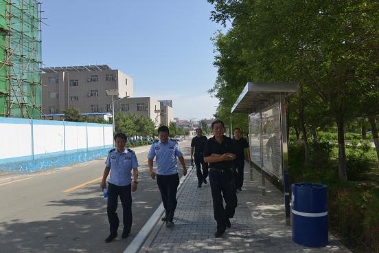 学院开展校园安全检查工作