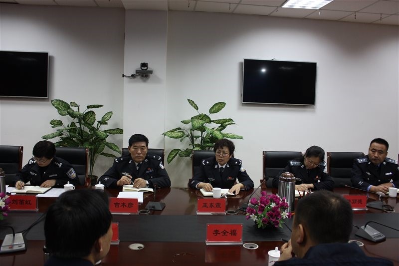 甘肃警察职业学院派教师来我院座谈交流国内安全保卫专业建设情况