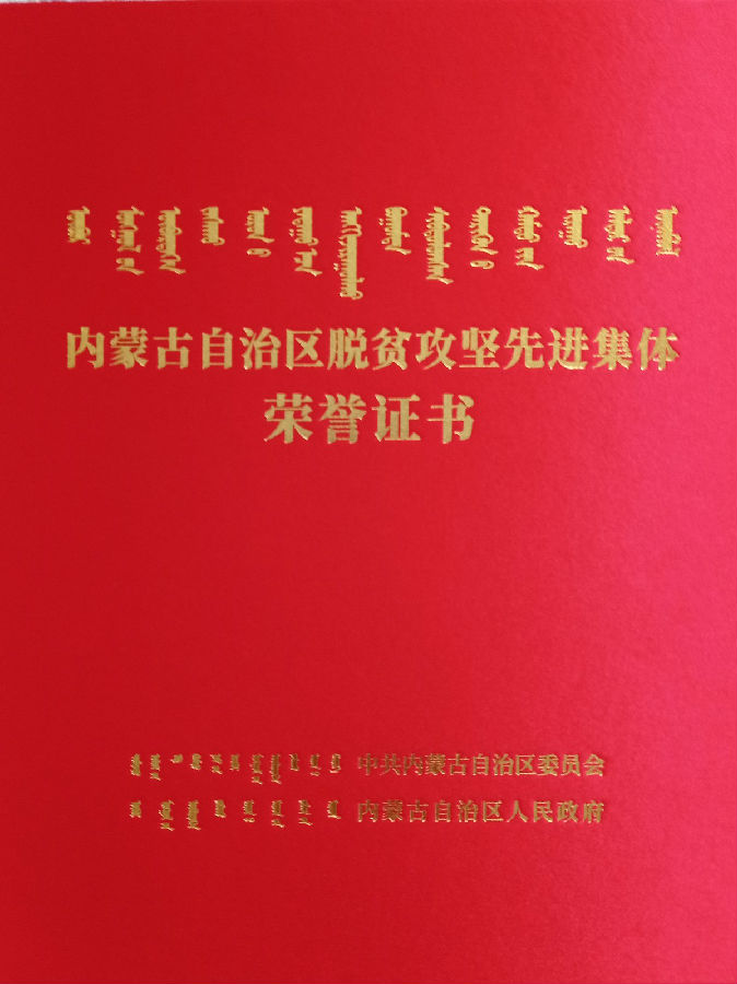 喜讯！内蒙古警察职业学院政治部喜获“全区脱贫攻坚先进集体”称号