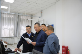 主题教育进行时 | 交叉检查排除隐患，携手共筑安全校园，内蒙古商贸职业学院到我院开展校园安全交叉检查工作