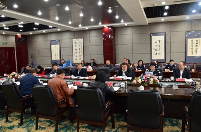 内蒙古警察职业学院参加自治区 “七五”普法中期检查高职院校组集中汇报会