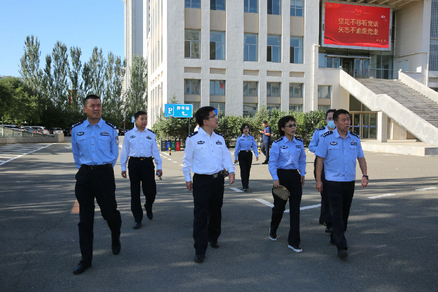 内蒙古警察职业学院组织开展校园规范用语用字检查