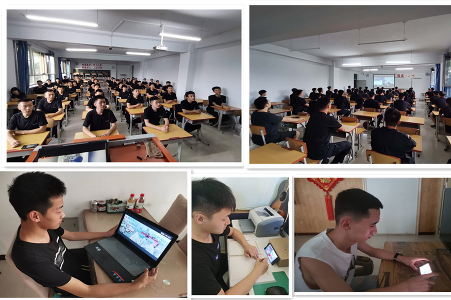 内蒙古警察职业学院组织师生收看“同上一堂战疫思政大课”直播课程