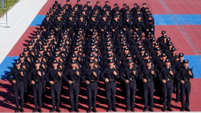 砺炼方成蜕变 辞师再启新航——内蒙古警察学院举行2026级新生警训阶段性会操表演暨警训教官欢送仪式